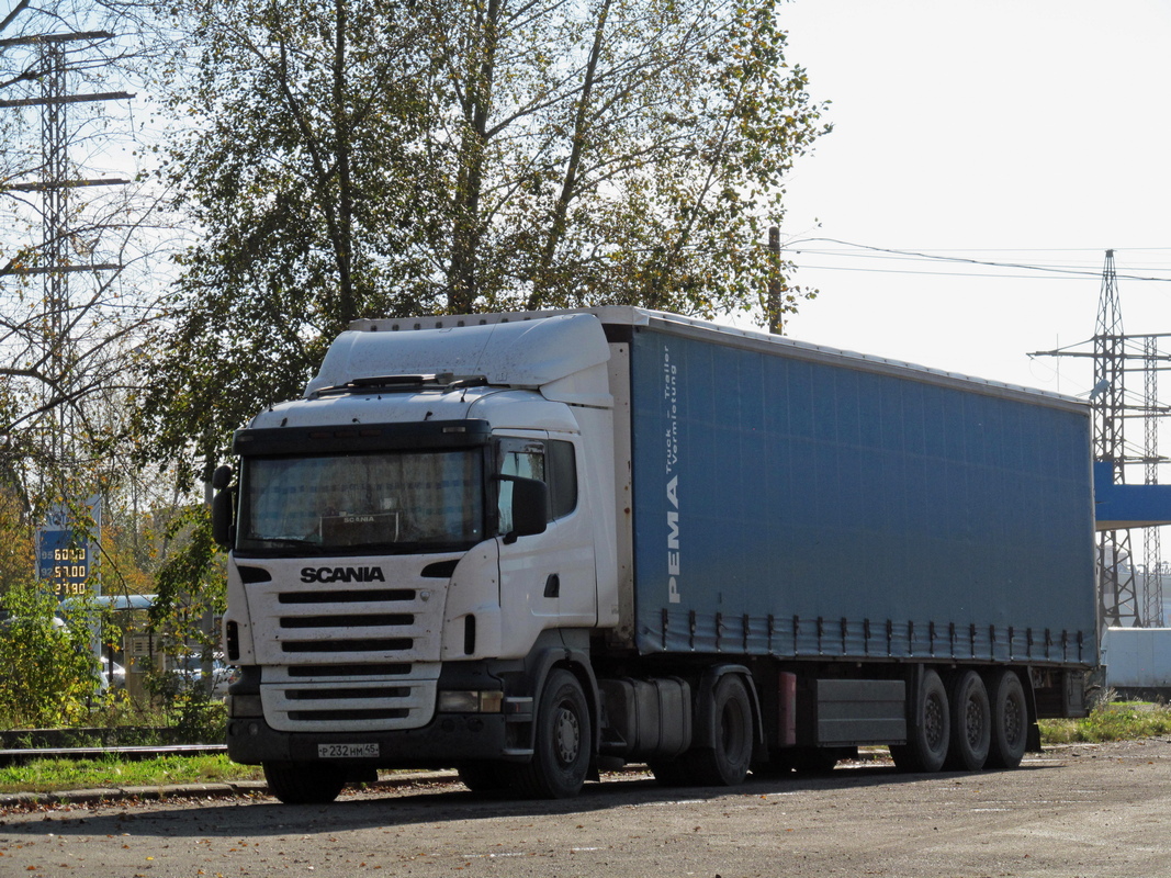 Курганская область, № Р 232 НМ 45 — Scania ('2004) R380