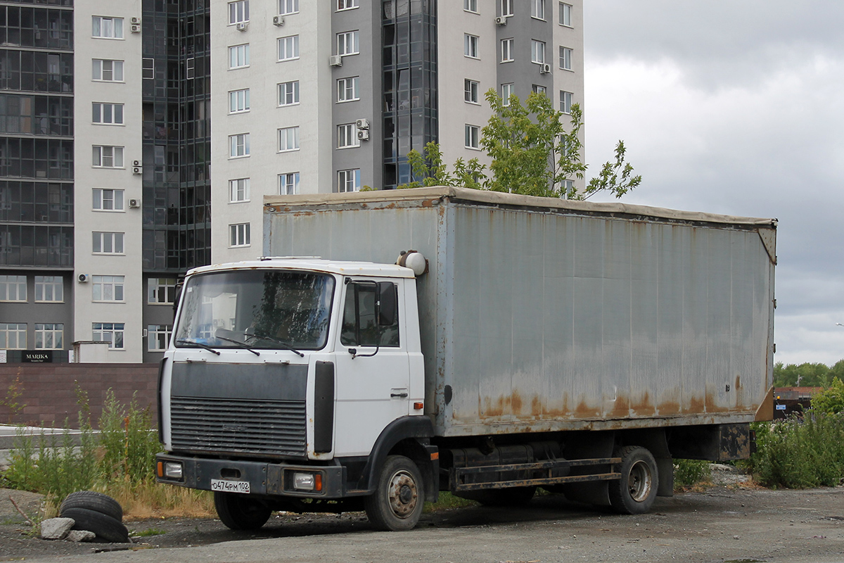 Челябинская область, № О 474 РМ 102 — МАЗ-437040