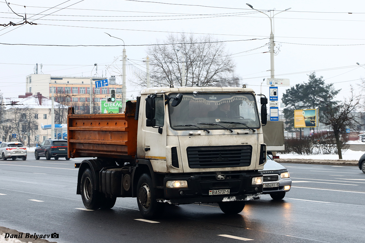Минская область, № ВА 5737-5 — МАЗ-5550 (общая модель)