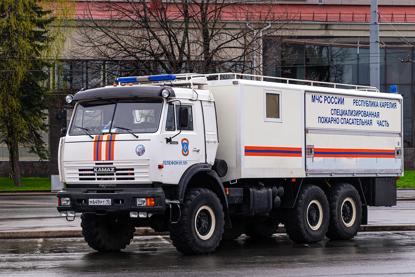 Карелия, № М 649 РТ 10 — КамАЗ-43118-10 [43118K]