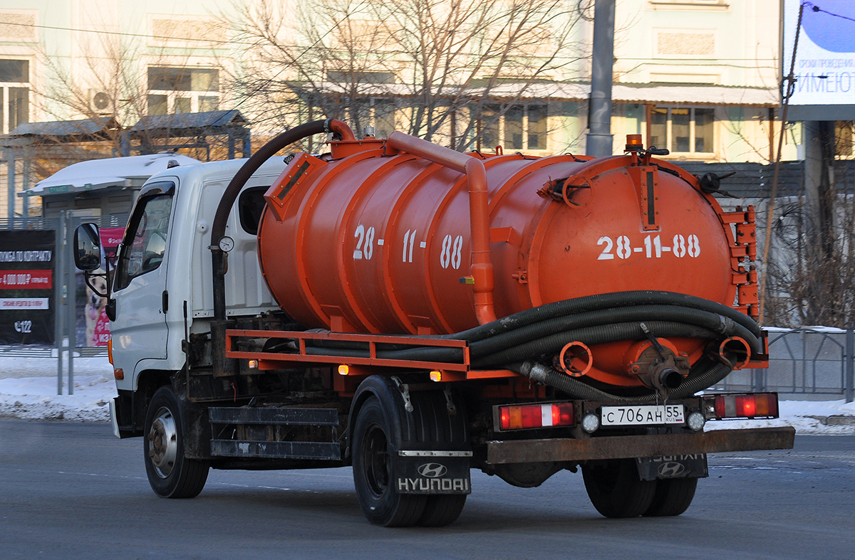 Омская область, № С 706 АН 55 — Hyundai HD78 ('2004)