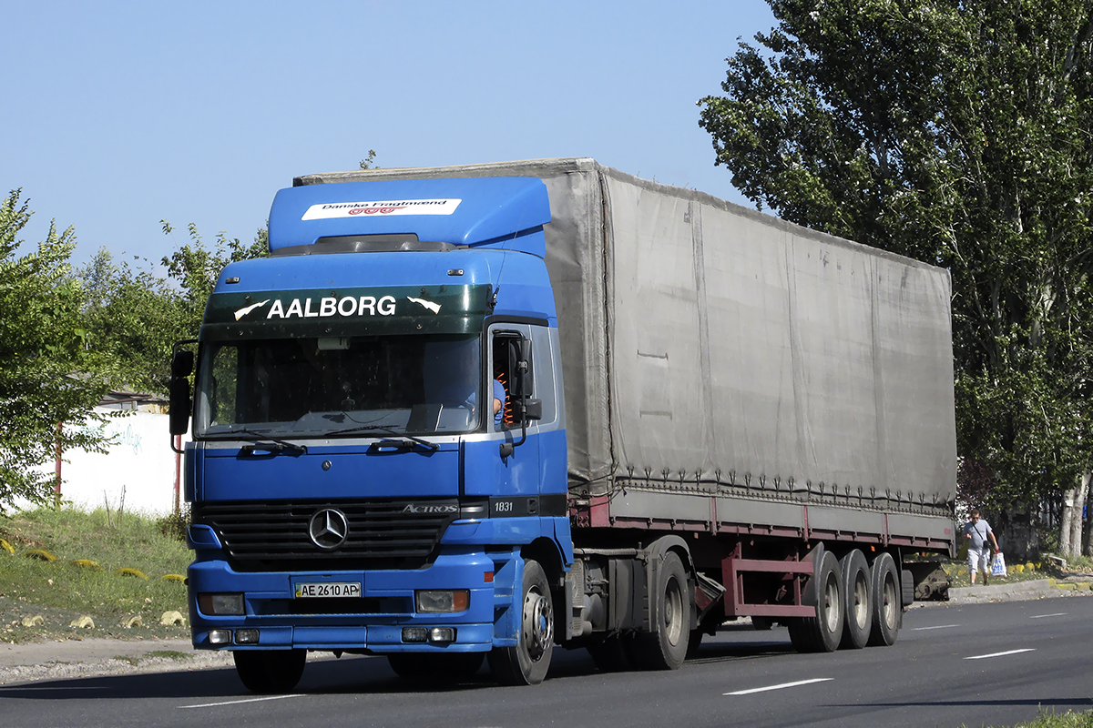 Днепропетровская область, № АЕ 2610 АР — Mercedes-Benz Actros ('1997) 1831