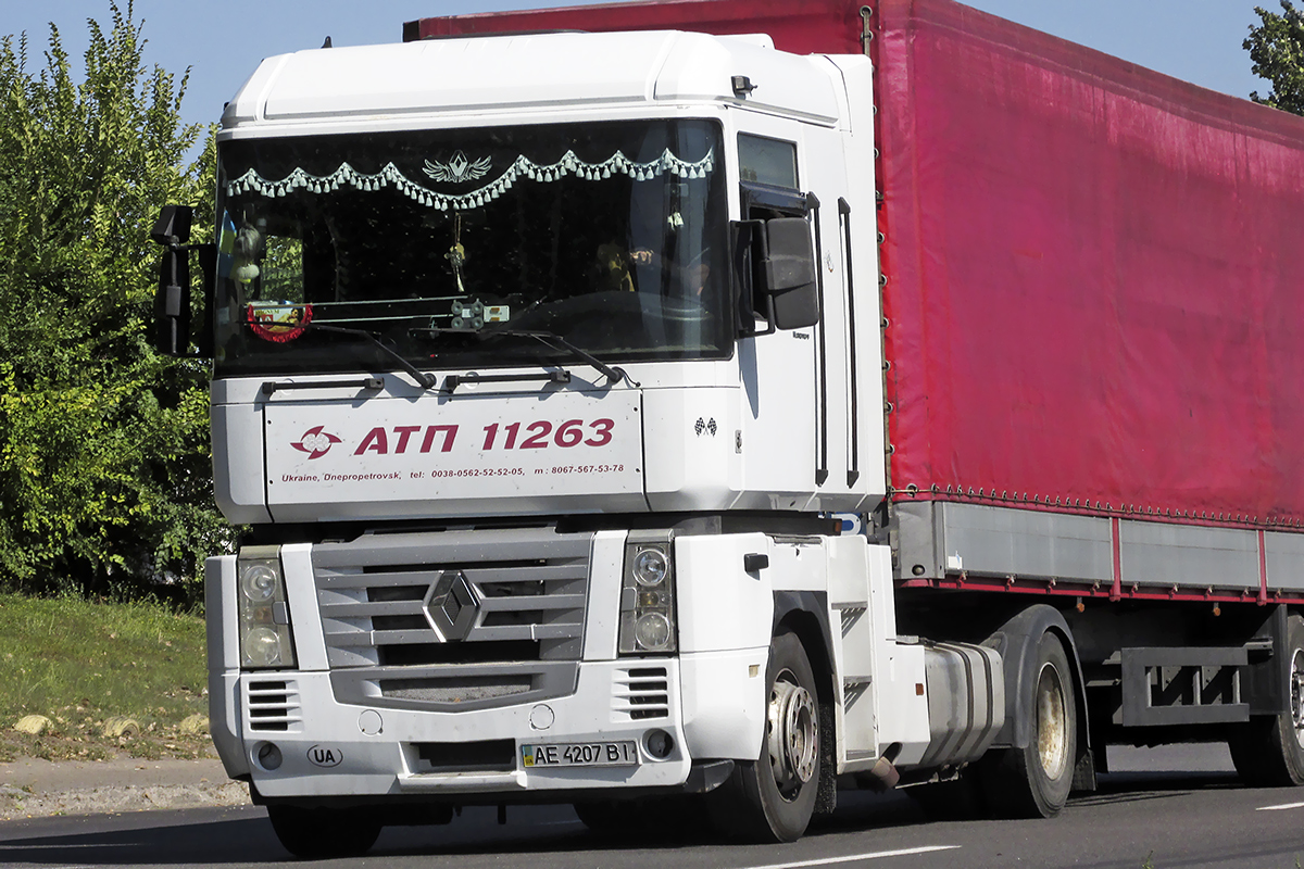 Днепропетровская область, № АЕ 4207 ВІ — Renault Magnum E-Tech ('2001)
