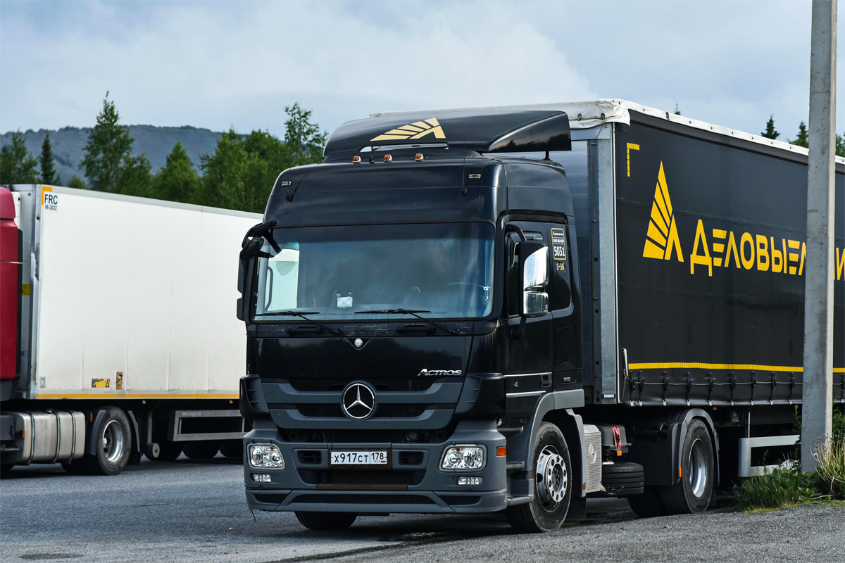 Воронежская область, № 5031 — Mercedes-Benz Actros ('2009) 1844