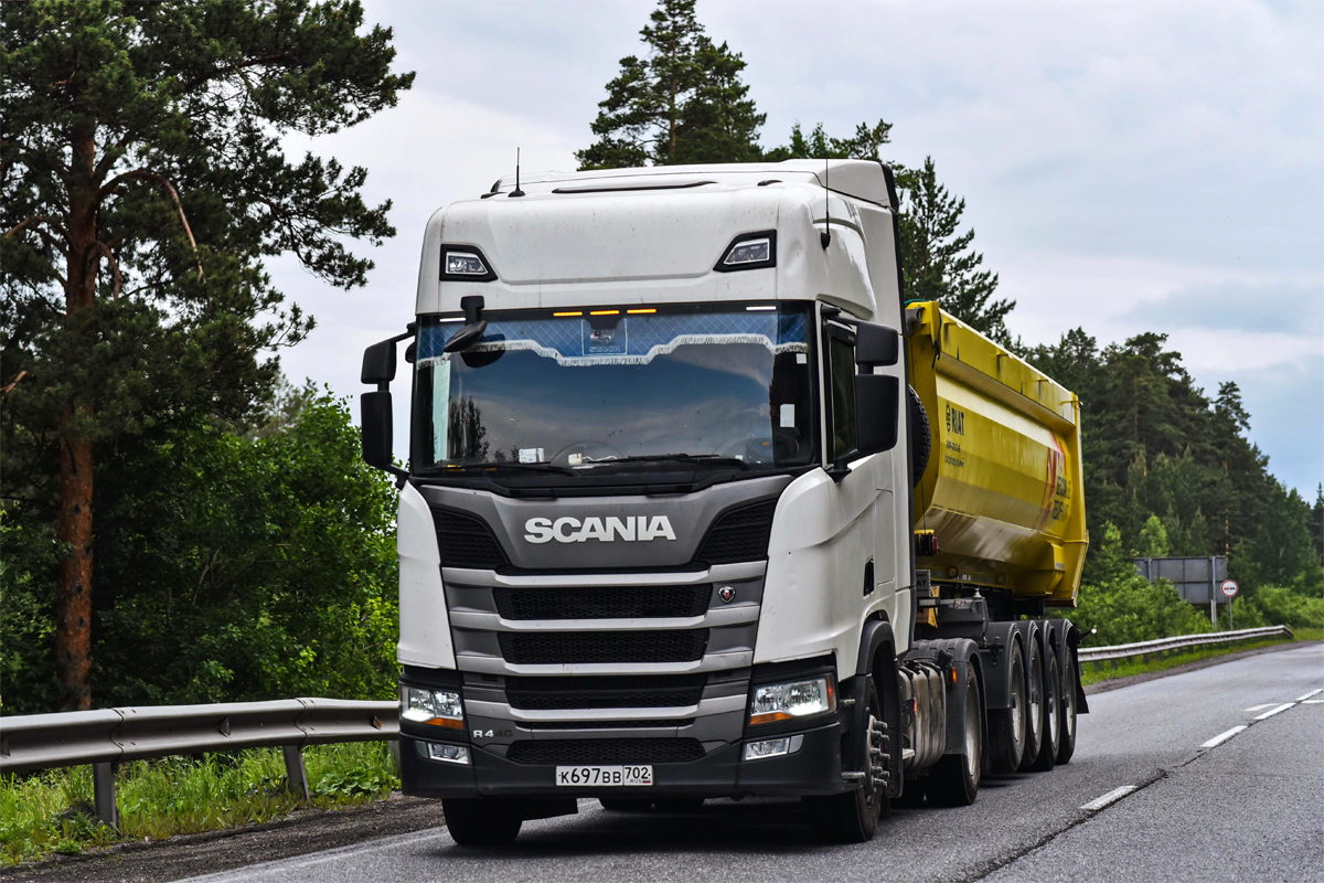 Башкортостан, № К 697 ВВ 702 — Scania ('2016) R440