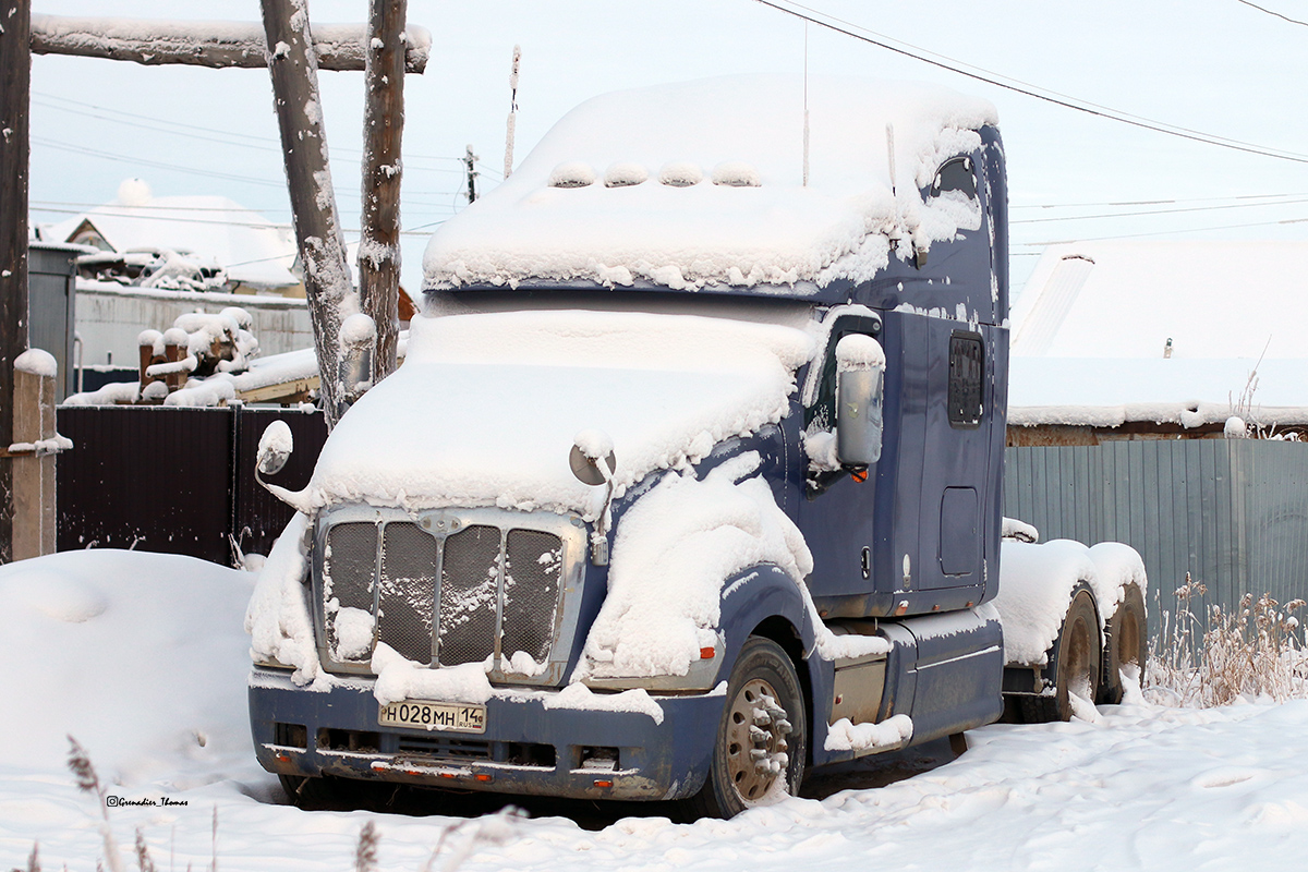 Саха (Якутия), № Н 028 МН 14 — Peterbilt 387