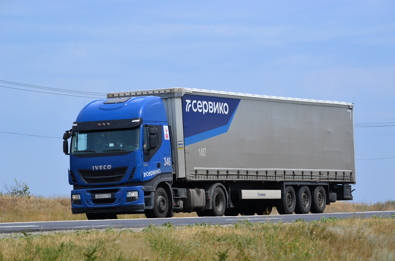 Иркутская область, № 346 — IVECO Stralis ('2012)