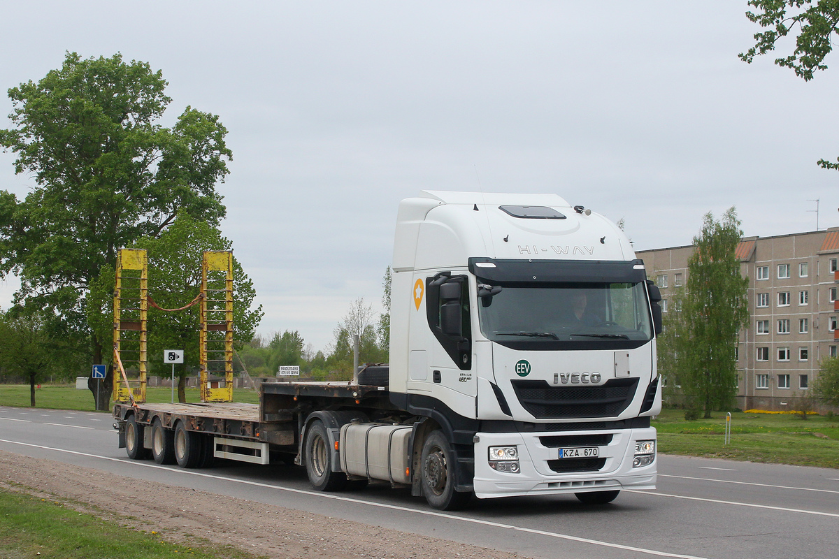Литва, № KZA 670 — IVECO Stralis ('2012) 460