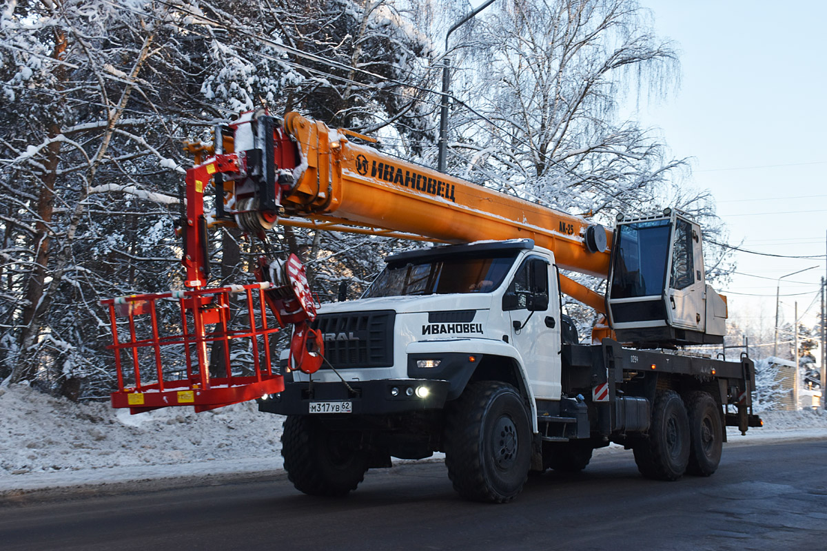 Рязанская область, № М 317 УВ 62 — Урал NEXT 4320-72