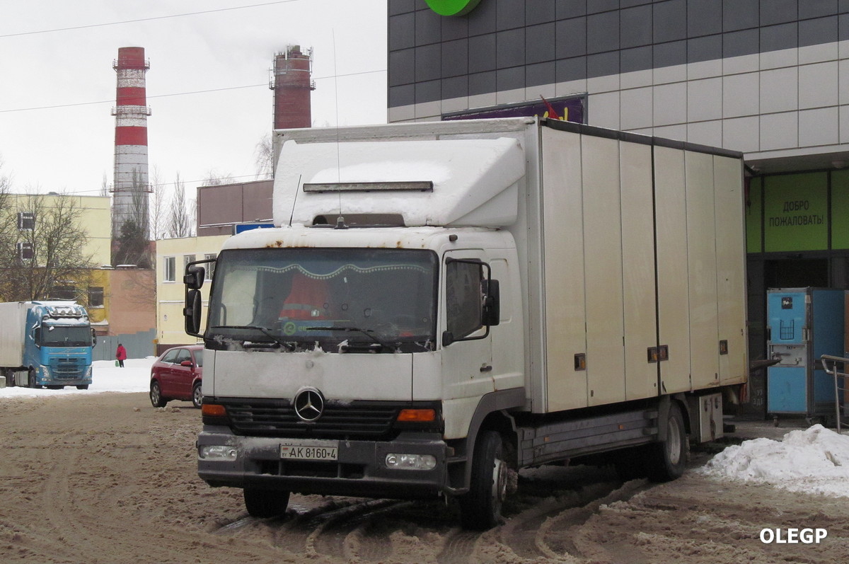 Гродненская область, № АК 8160-4 — Mercedes-Benz Atego (общ.м)