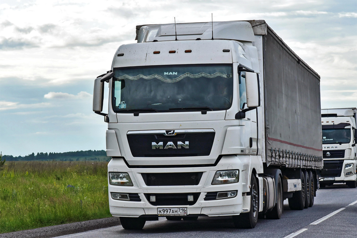 Татарстан, № К 997 АН 716 — MAN TGX ('2007) 18.480
