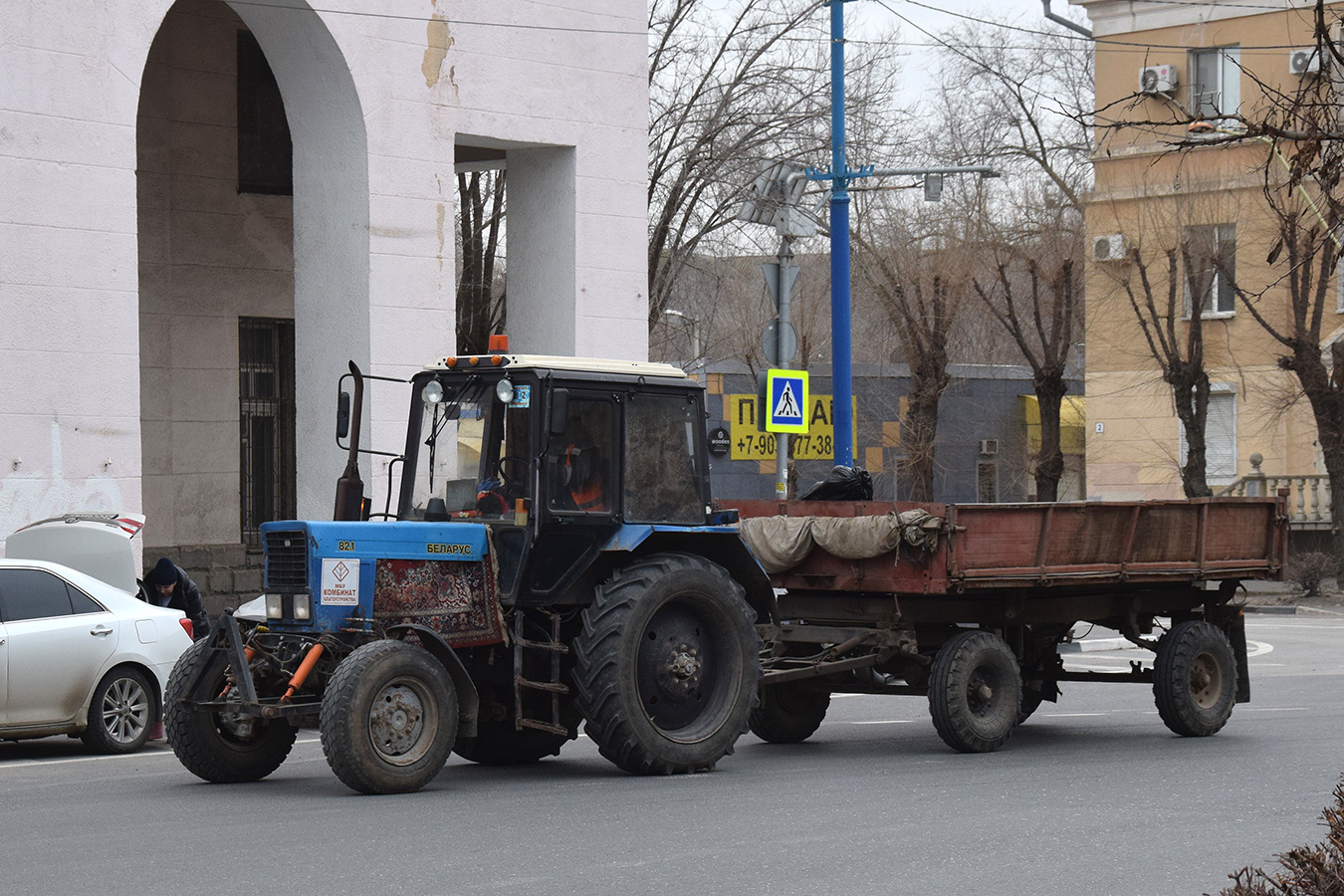 Волгоградская область, № 2920 ВН 34 — Беларус-82.1