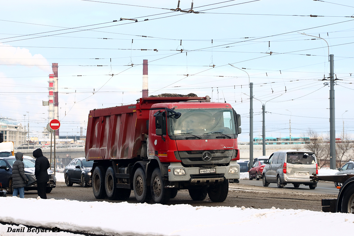 Санкт-Петербург, № У 460 ТХ 198 — Mercedes-Benz Actros ('2003) 4140
