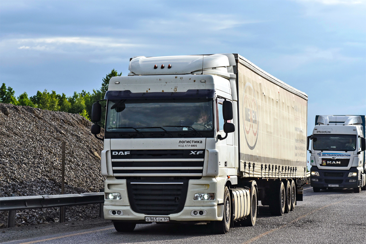 Саратовская область, № О 965 ОК 64 — DAF XF105 FT