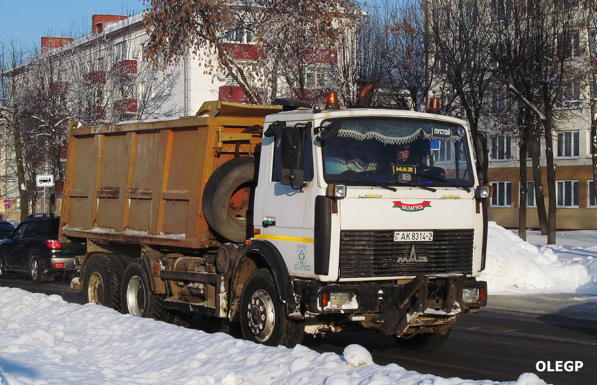 Витебская область, № АК 8314-2 — МАЗ-5516 (общая модель)