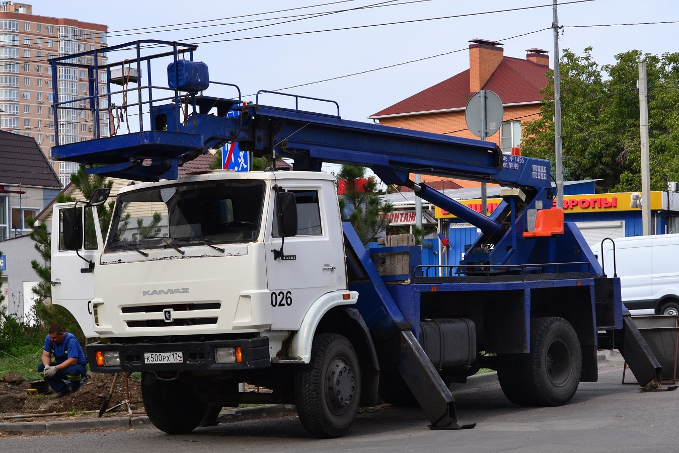 Волгоградская область, № К 500 РХ 134 — КамАЗ-43253-H3(99)