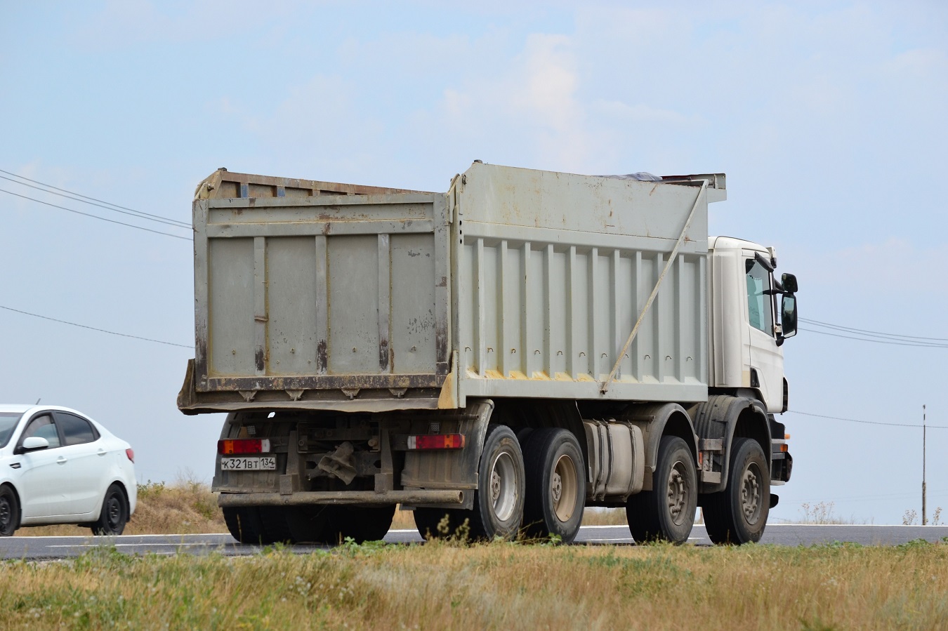 Волгоградская область, № К 321 ВТ 134 — Scania ('2004) P380