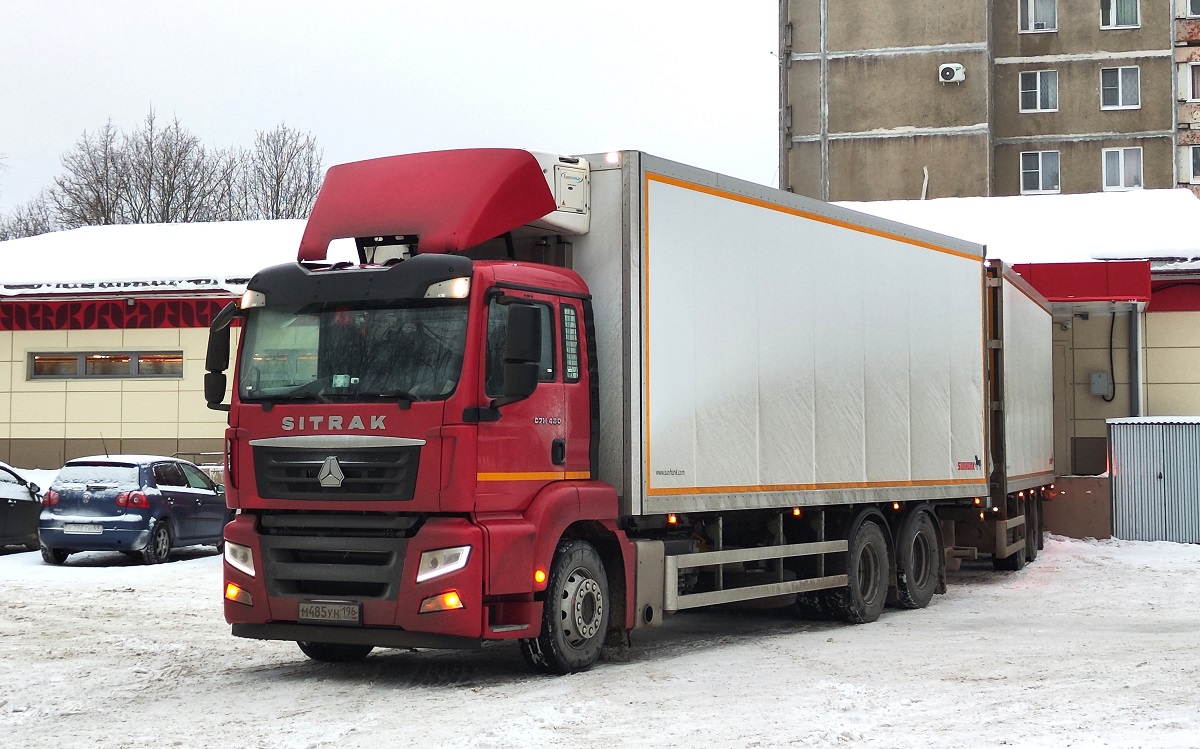 Тверская область, № М 485 УН 196 — Sitrak C7H ZZ1316