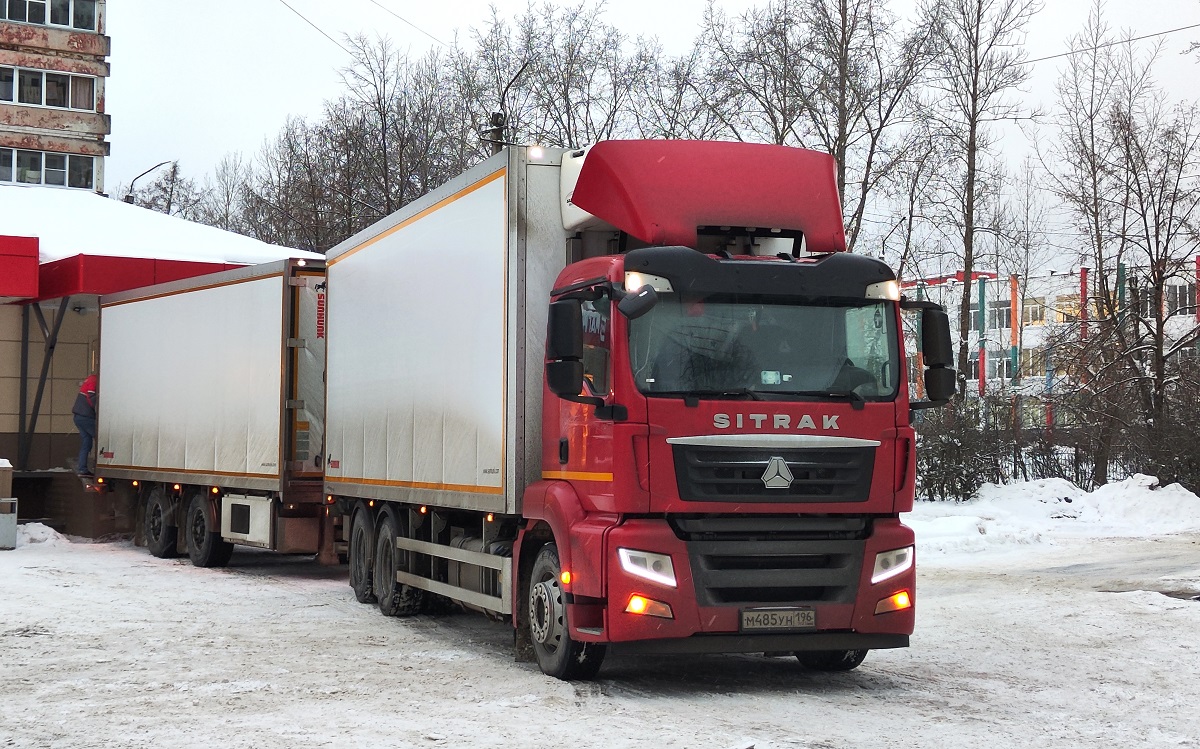 Тверская область, № М 485 УН 196 — Sitrak C7H ZZ1316