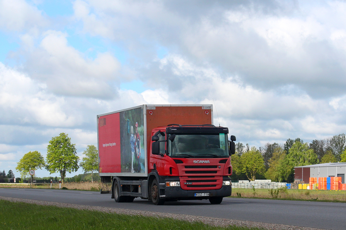 Литва, № KDZ 718 — Scania ('2004) P230