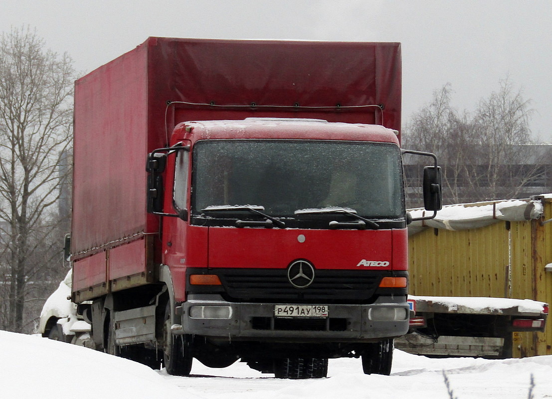 Санкт-Петербург, № Р 491 АУ 198 — Mercedes-Benz Atego 817