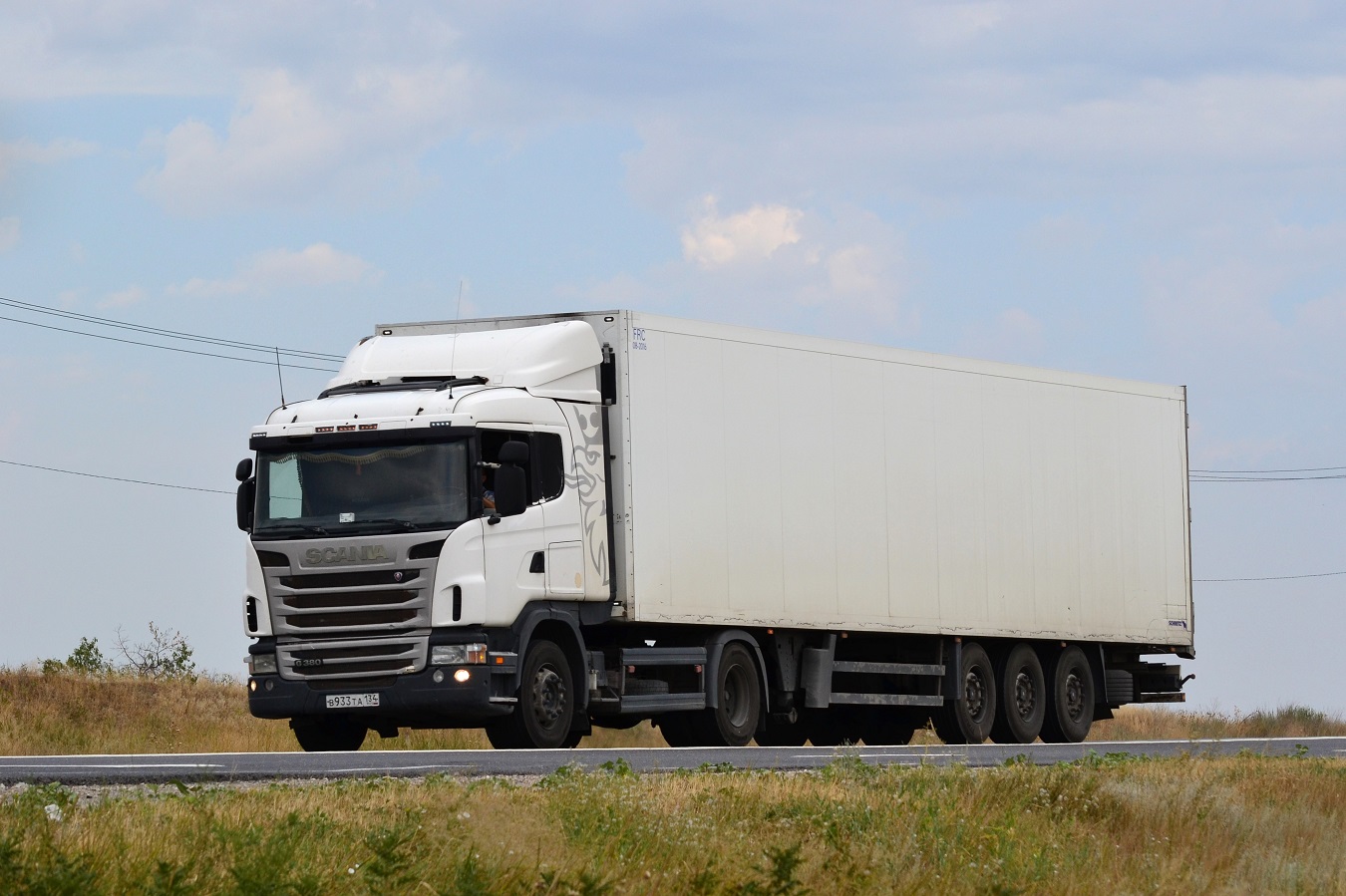 Волгоградская область, № В 933 ТА 134 — Scania ('2009) G380