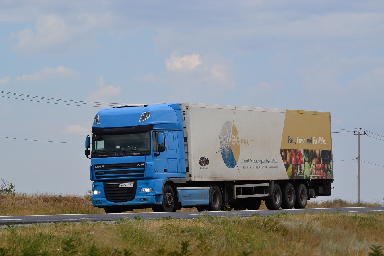 Крым, № Н 014 МУ 82 — DAF XF105 FT
