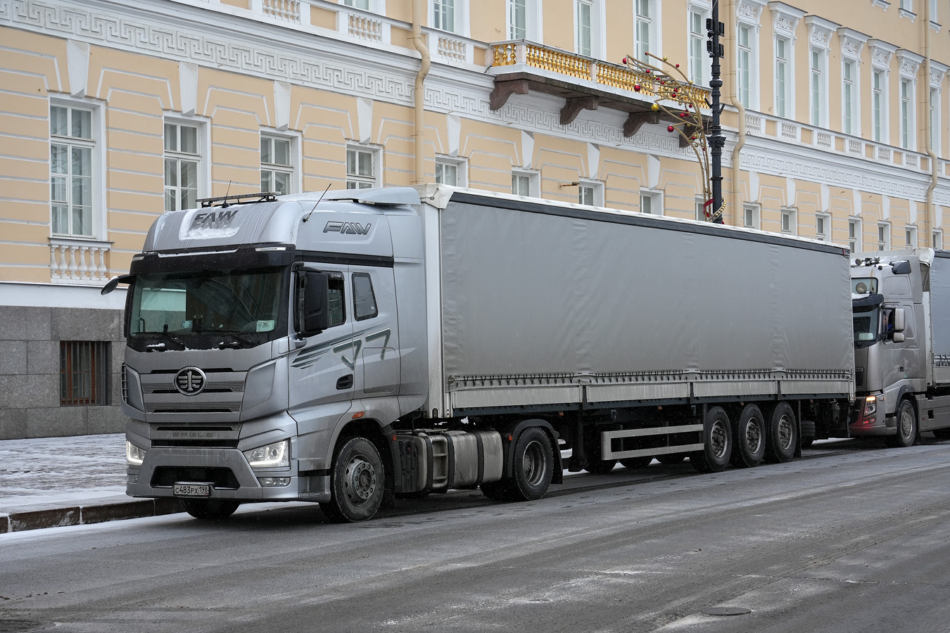 Санкт-Петербург, № С 483 РХ 198 — FAW J7 Eagle CA4180