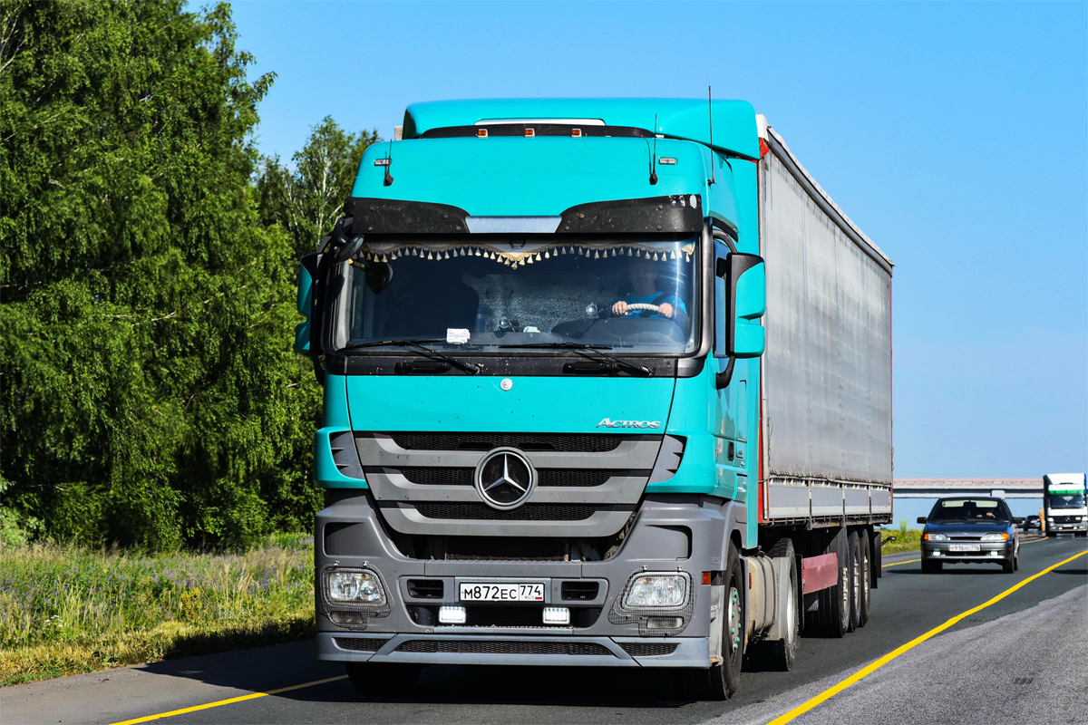 Челябинская область, № М 872 ЕС 774 — Mercedes-Benz Actros ('2009) 1844