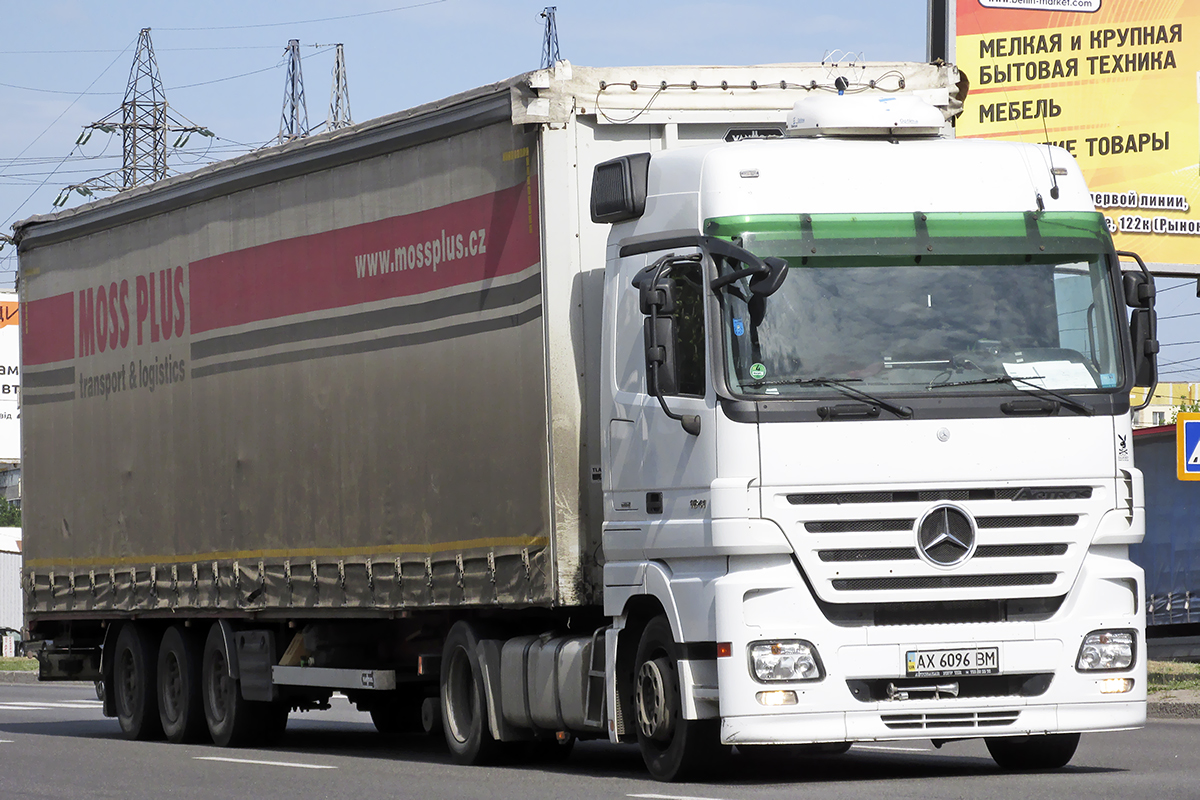 Харьковская область, № АХ 6096 ВМ — Mercedes-Benz Actros ('2003) 1841