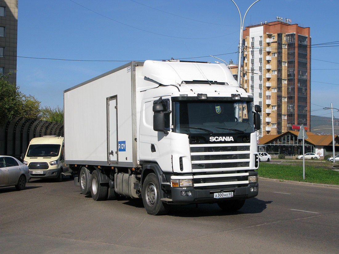 Бурятия, № А 300 НО 03 — Scania ('1996, общая модель)