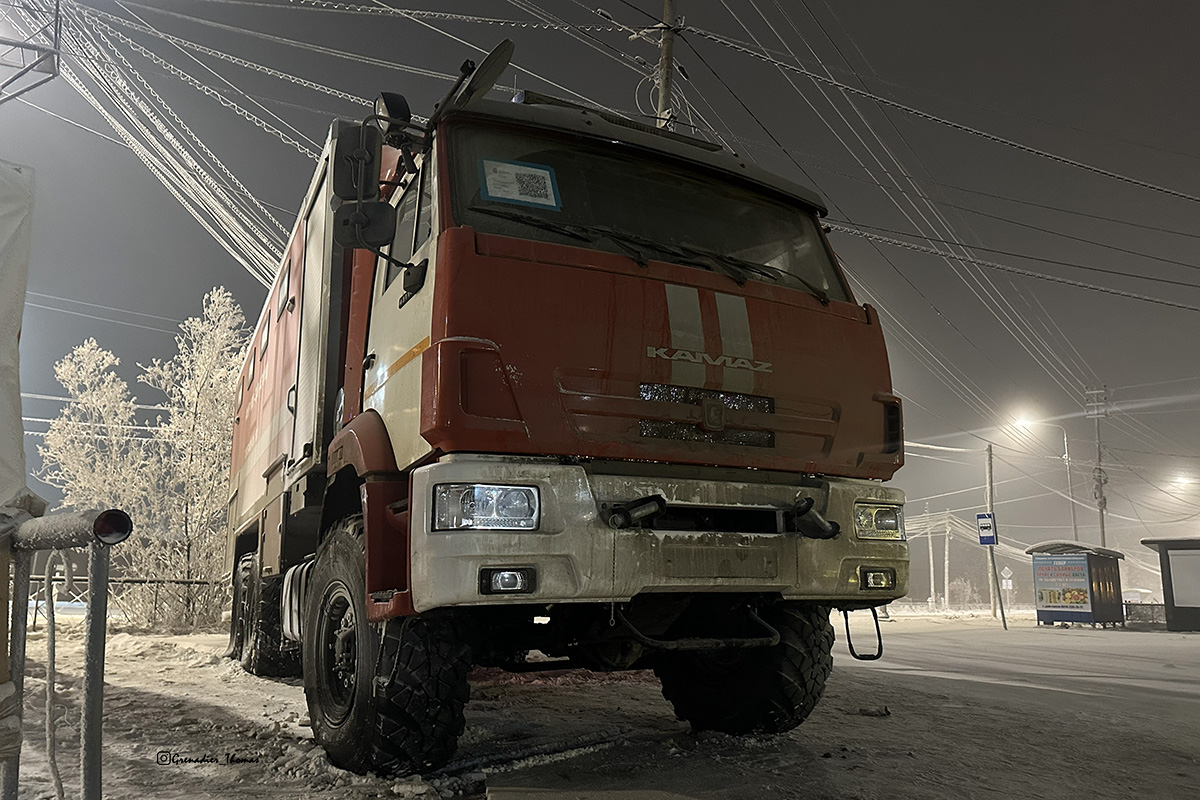 Саха (Якутия), № (14) Б/Н 0165 — КамАЗ-43118-50; Транспортные средства без номеров (Саха (Якутия)); Новая техника (Саха (Якутия))