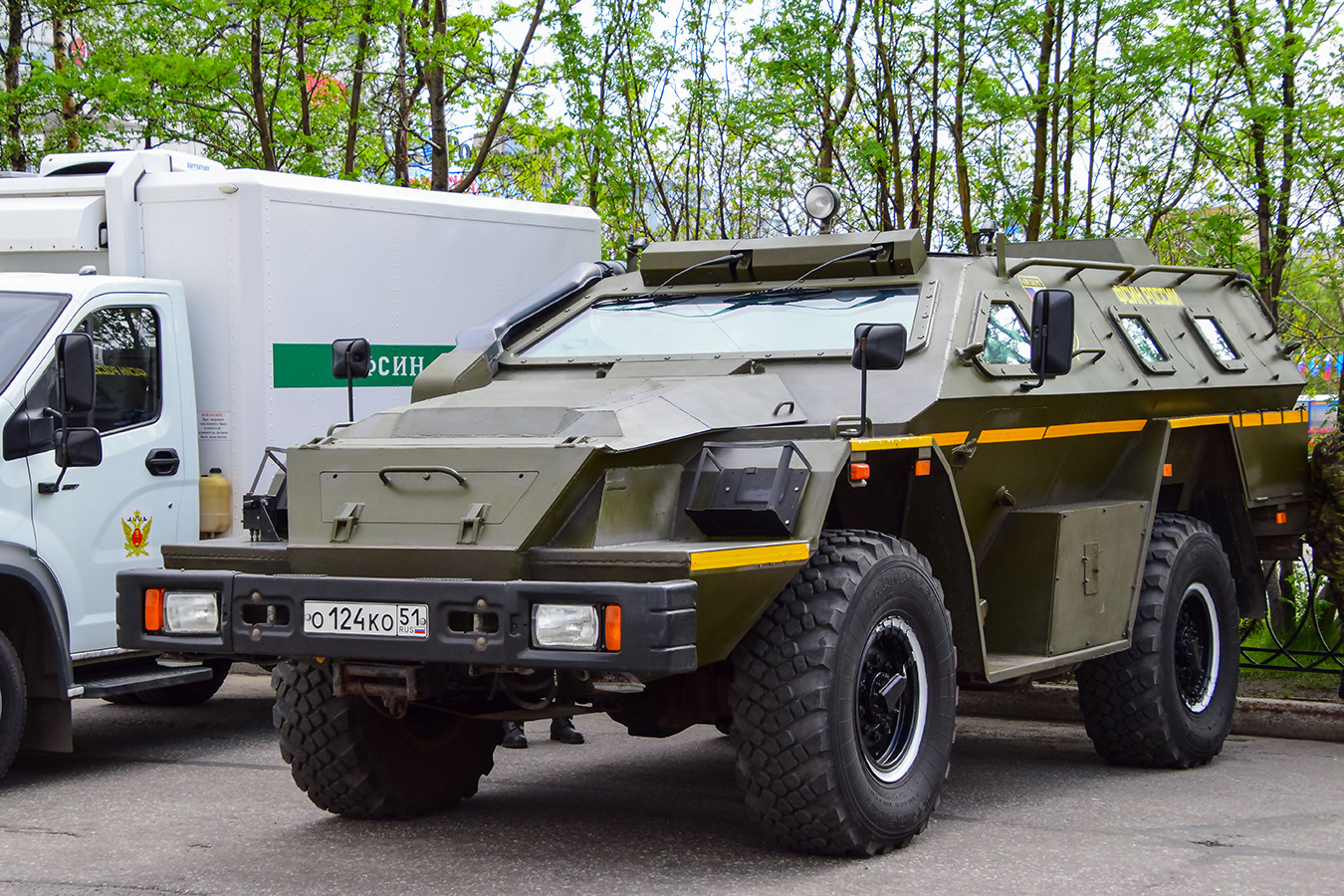 Мурманская область, № О 124 КО 51 — БПМ-97 "Выстрел" (КамАЗ-43269)