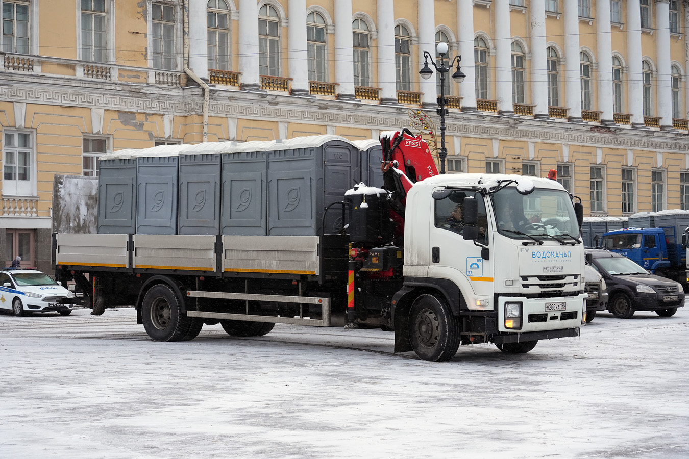 Санкт-Петербург, № М 288 УА 198 — Isuzu Forward 18.0 [Z7X]