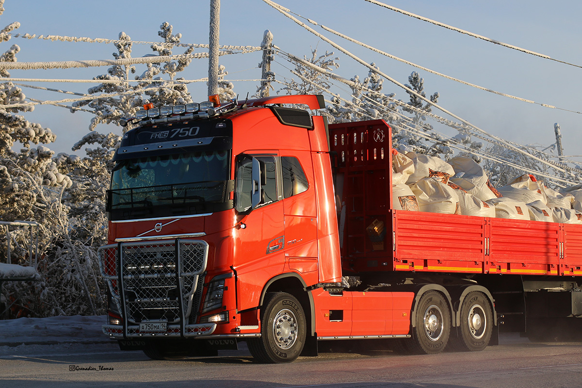 Саха (Якутия), № А 750 МА 14 — Volvo ('2012) FH16.750