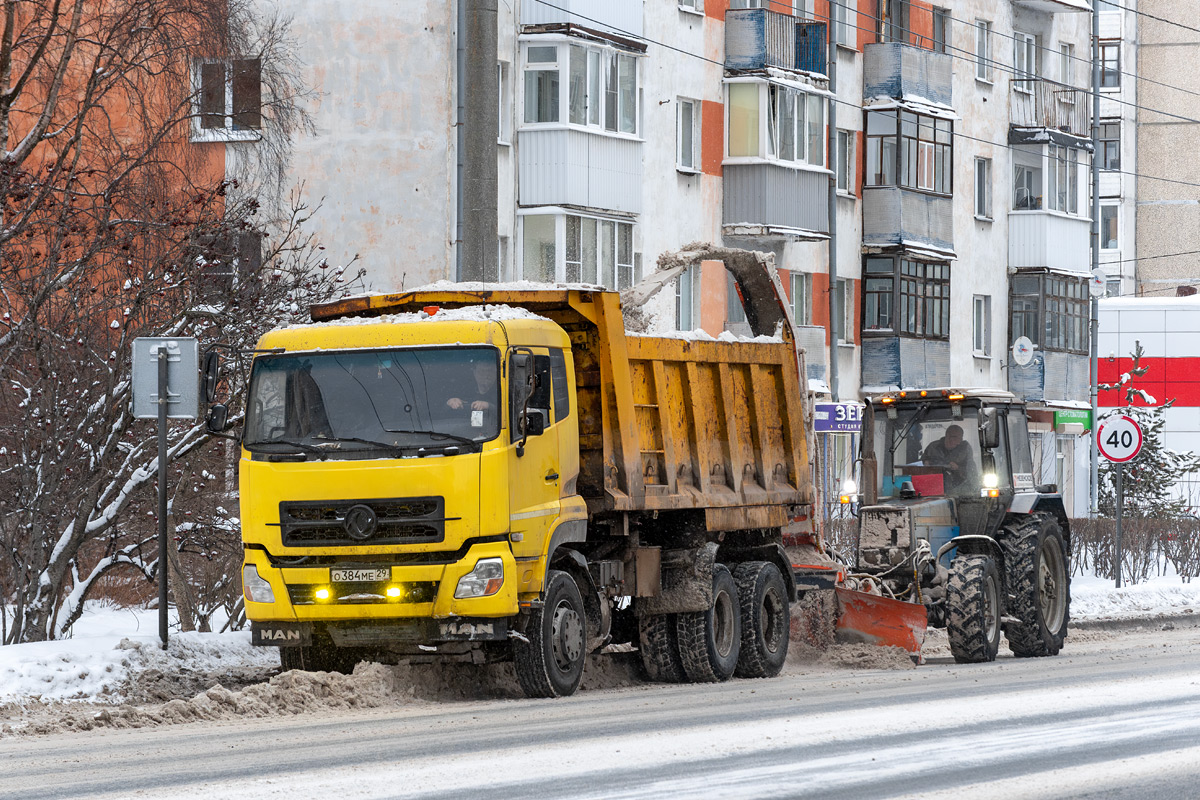 Архангельская область, № О 384 МЕ 29 — Dongfeng KC DFL3251