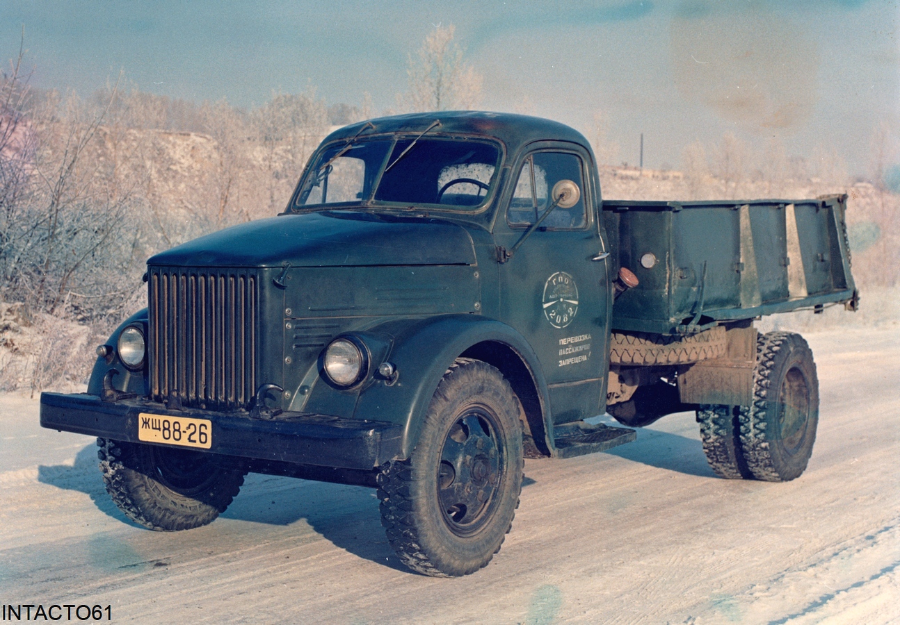 Красноярский край, № ЖЩ 88-26 — ГАЗ-51Д-81Б; Исторические фотографии (до 2000 года) (Красноярский край)