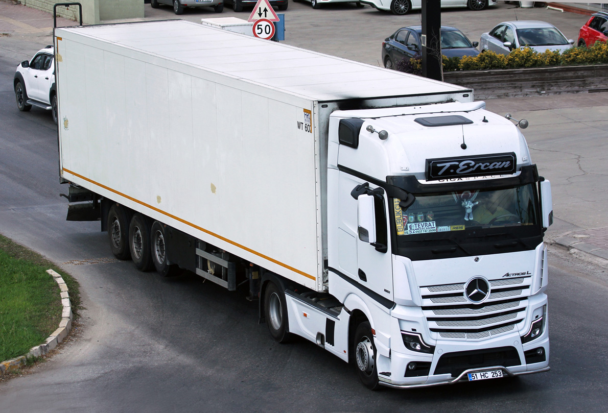 Турция, № 51 HC 253 — Mercedes-Benz Actros ('2018) 1851