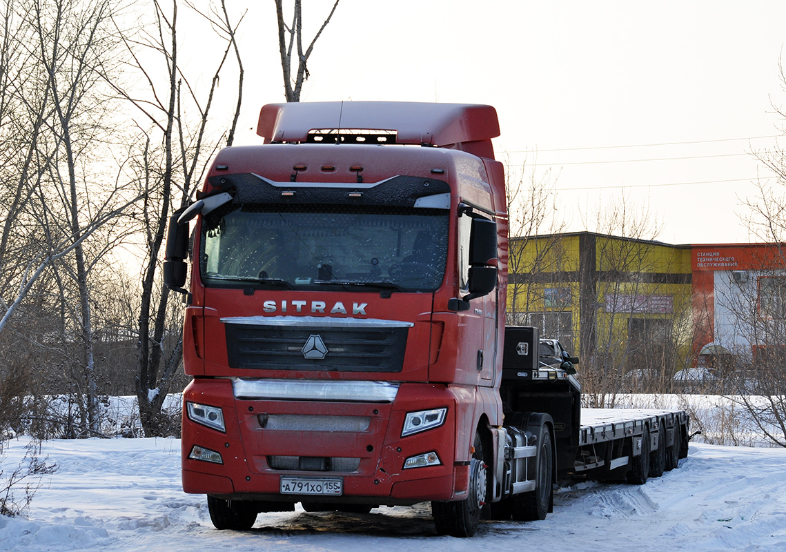Омская область, № А 791 ХО 155 — Sitrak C7H ZZ4186