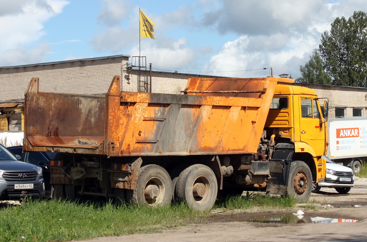 Псковская область, № У 601 ЕН 60 — КамАЗ-6520-60
