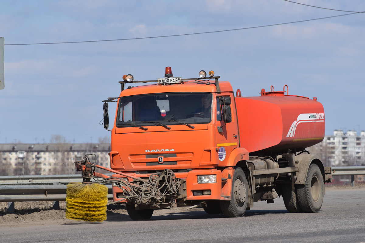Архангельская область, № К 600 РА 29 — КамАЗ-43253-H3(99)