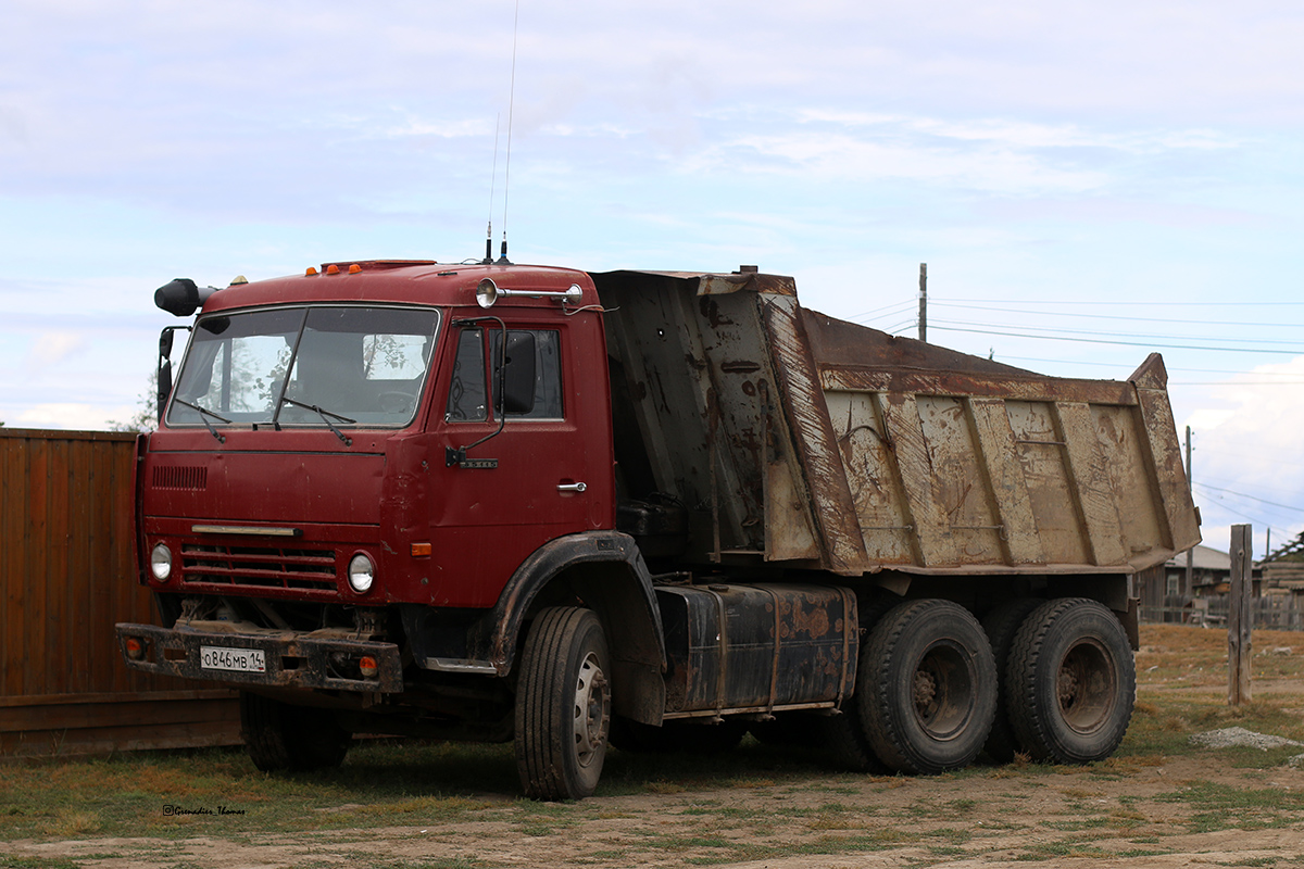 Саха (Якутия), № О 846 МВ 14 — КамАЗ-65115-02 [65115C]