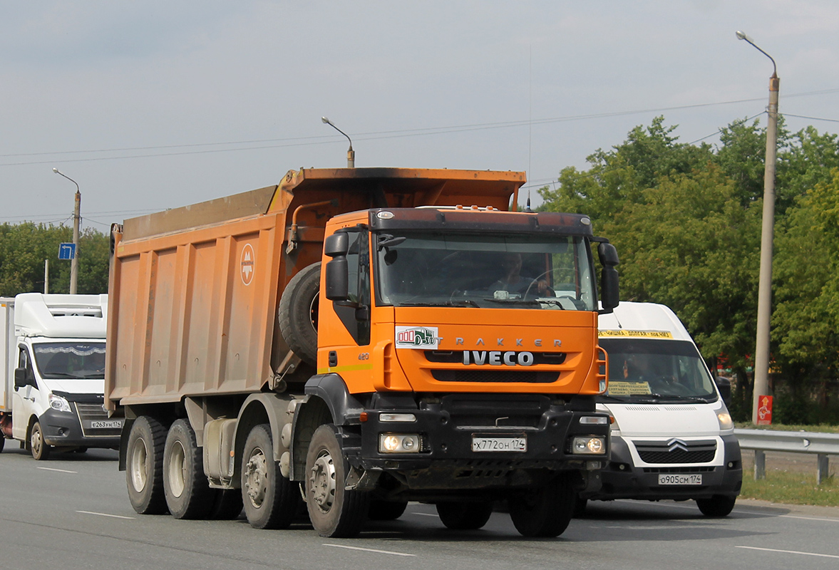 Челябинская область, № Х 772 ОН 174 — IVECO Trakker ('2007)