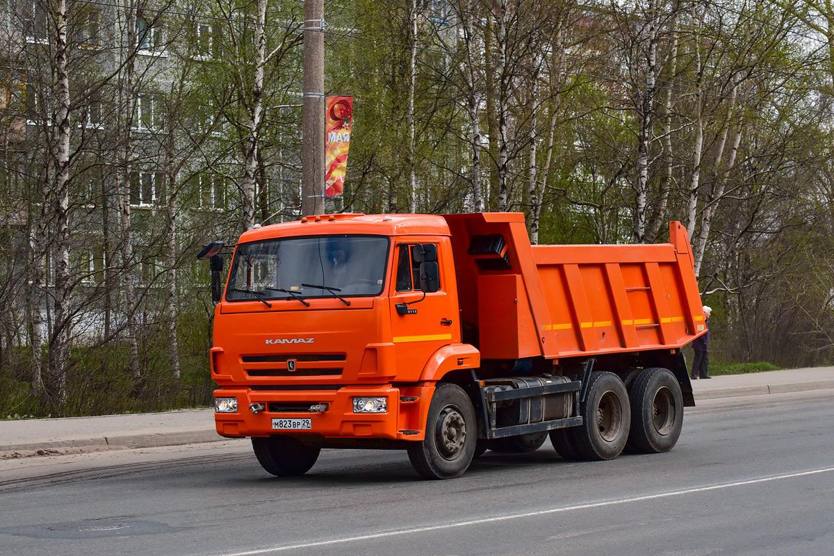 Архангельская область, № М 823 ВР 29 — КамАЗ-65115-A4(23)