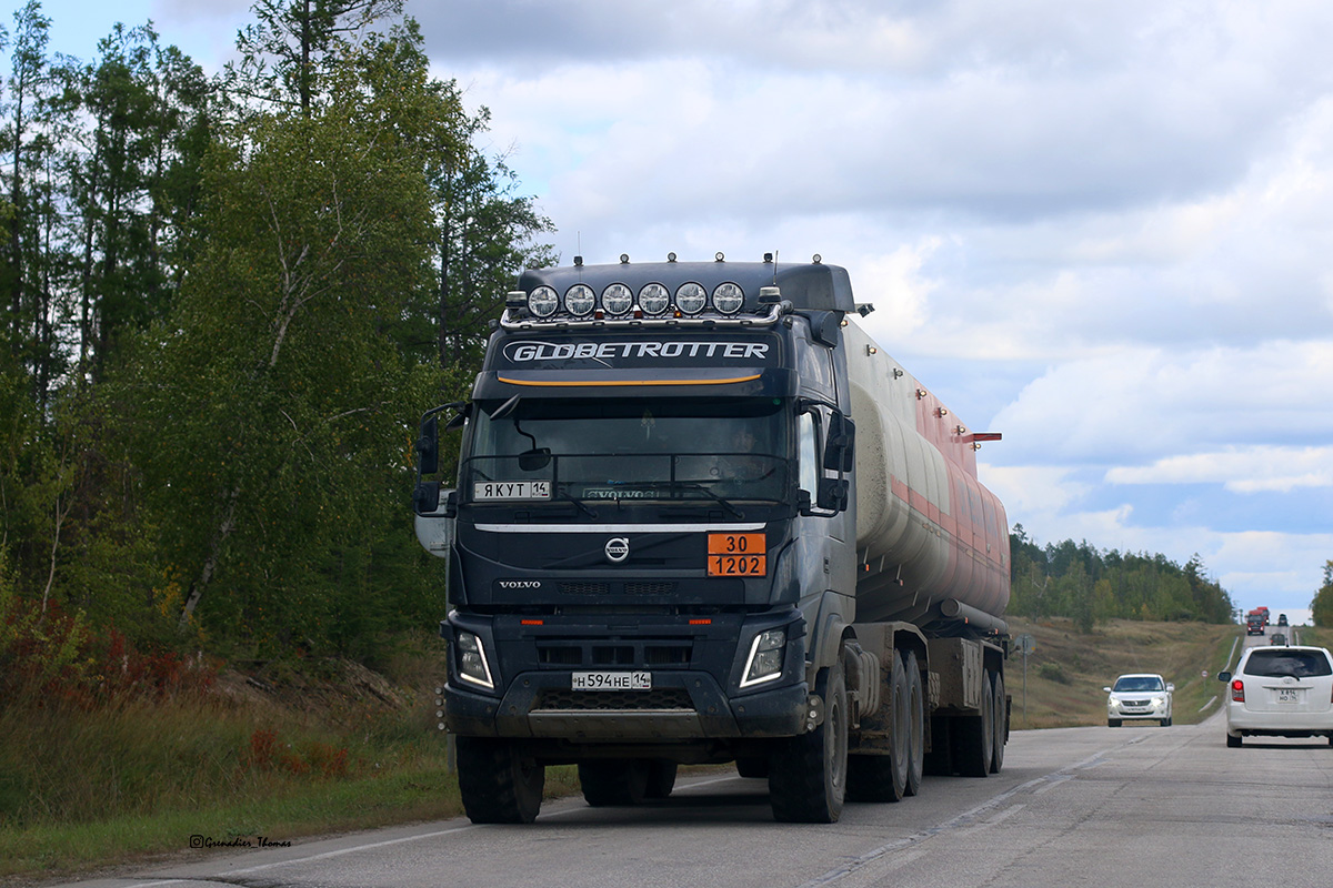 Саха (Якутия), № Н 594 НЕ 14 — Volvo ('2013) FMX.540