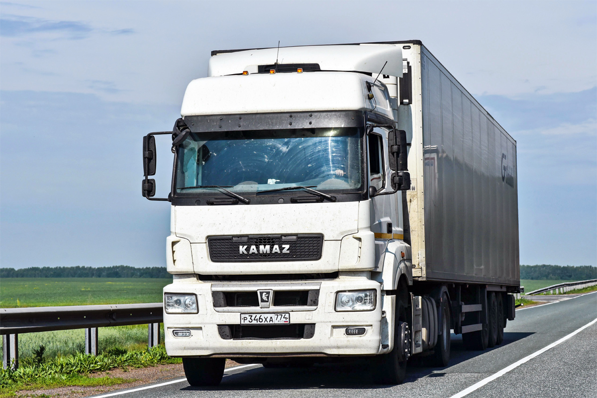 Челябинская область, № Р 346 ХА 774 — КамАЗ-5490-S5(87)