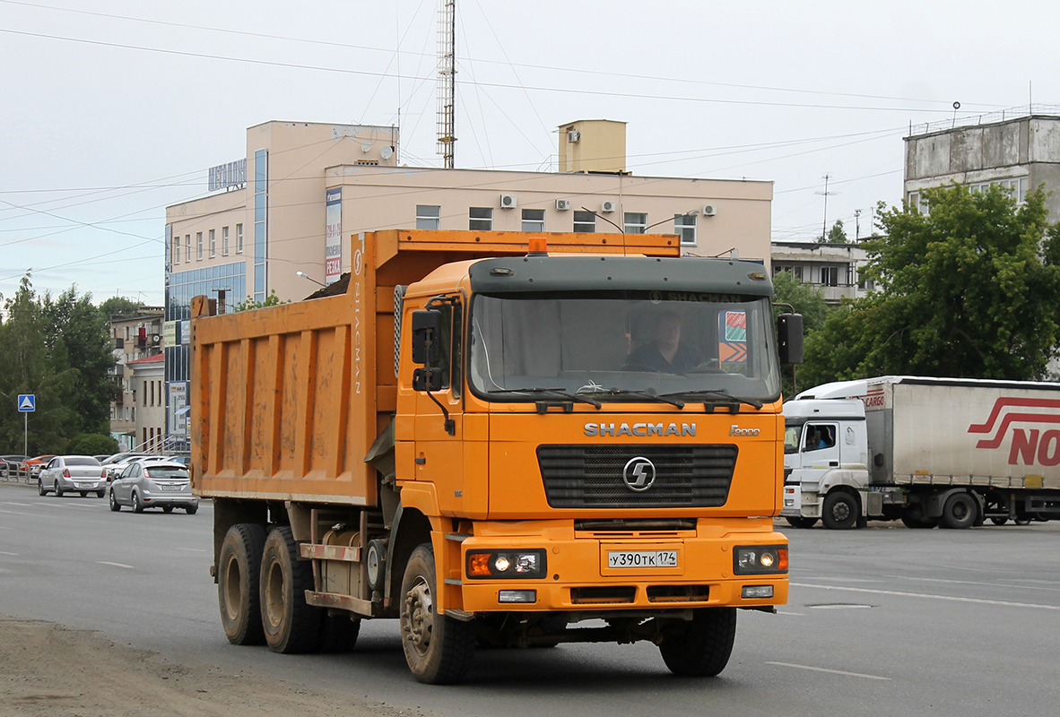 Челябинская область, № У 390 ТК 174 — Shaanxi Shacman F2000 SX325x
