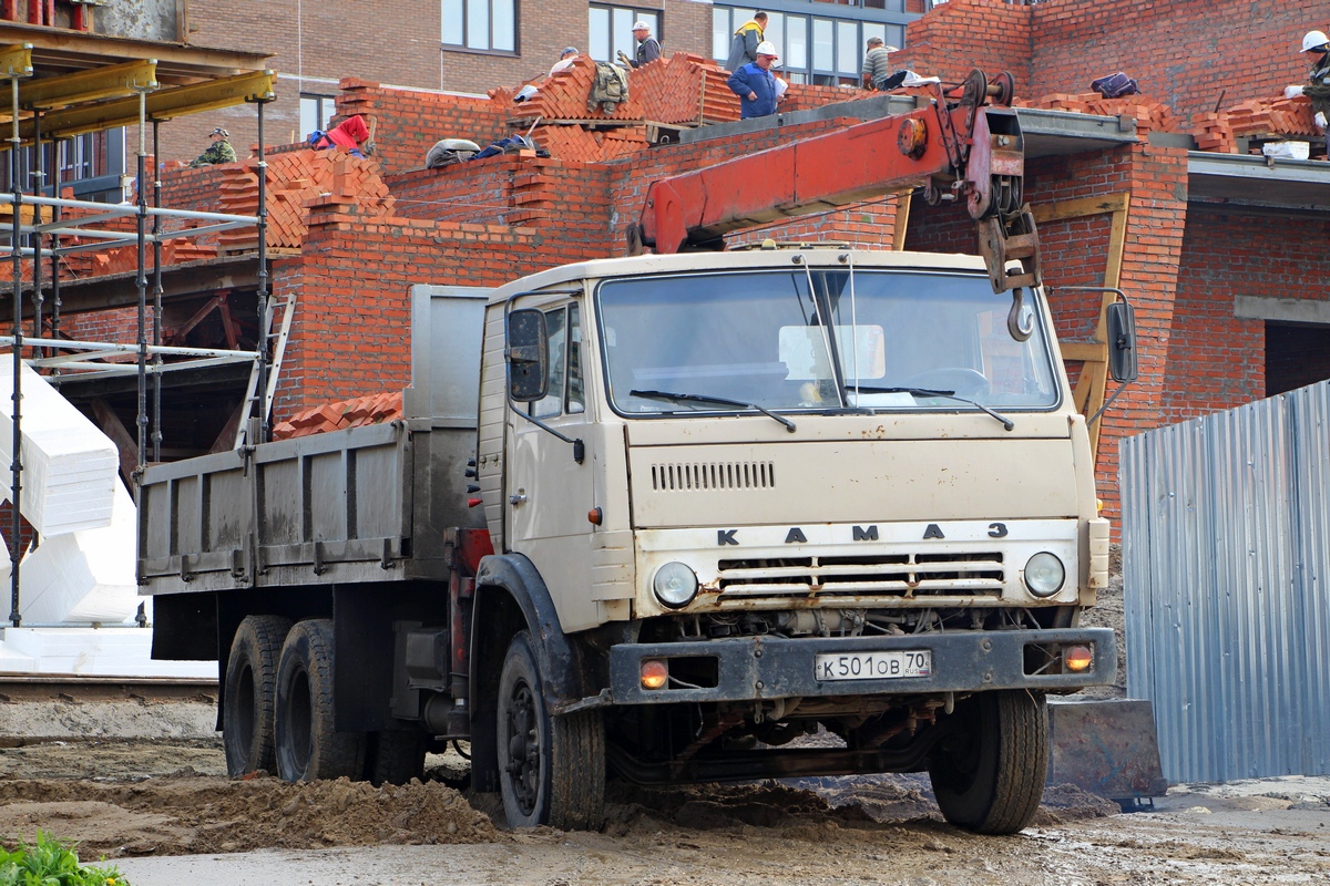 Томская область, № К 501 ОВ 70 — КамАЗ-53212