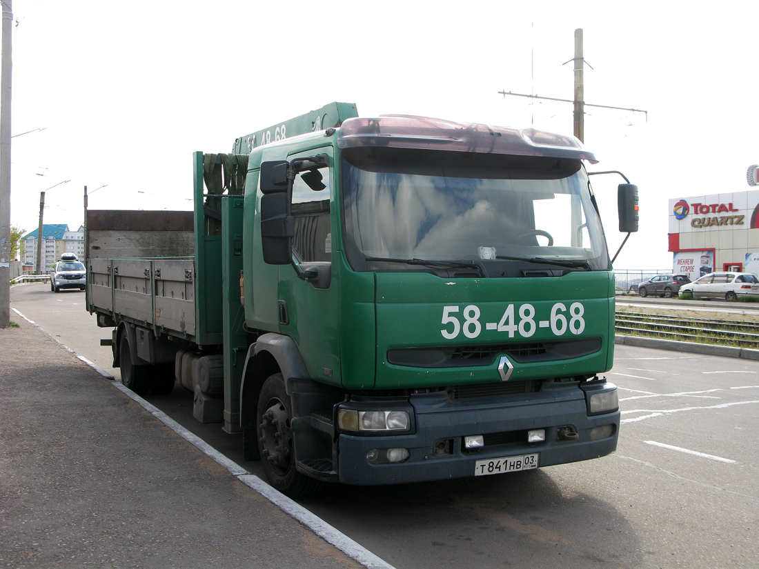 Бурятия, № Т 841 НВ 03 — Renault Premium ('1996)
