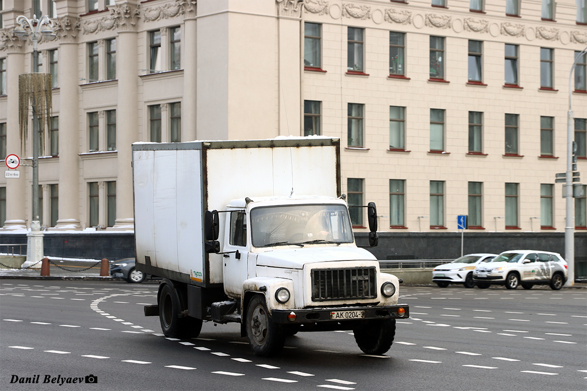 Гомельская область, № АК 0204-3 — ГАЗ-3306/3307/3309 (общая модель)